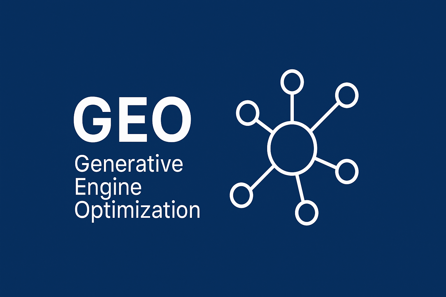Generative Engine Optimisation